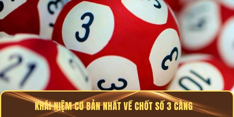 Khái niệm cơ bản nhất về chốt số 3 càng