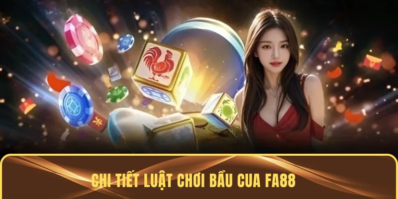 Luật Bầu Cua FA88 cơ bản