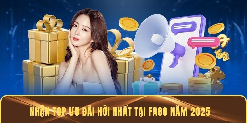 Nhận top ưu đãi hời nhất tại FA88 năm 2025